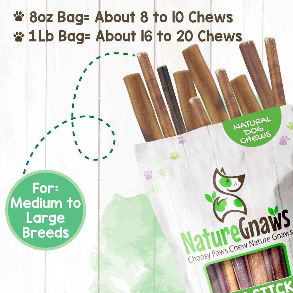 Mixed-Thickness 5–6 Inch Beef Bully Sticks product image 5