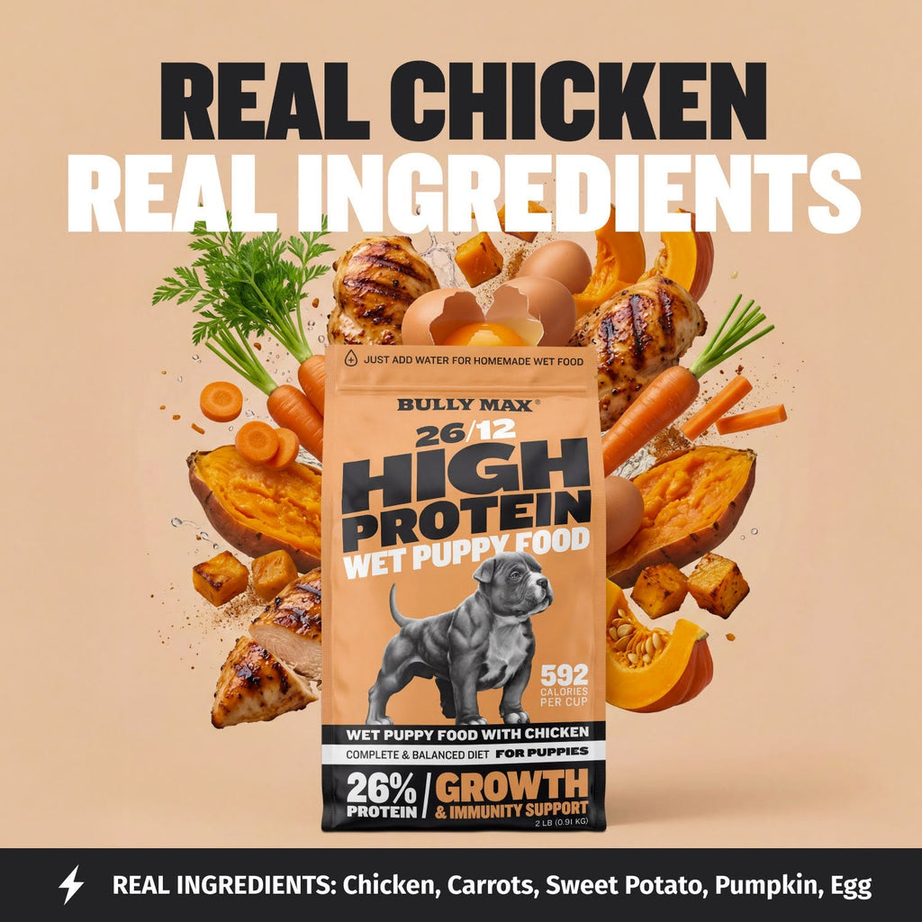 High Protein Chicken Wet Puppy Food Mix product image 6