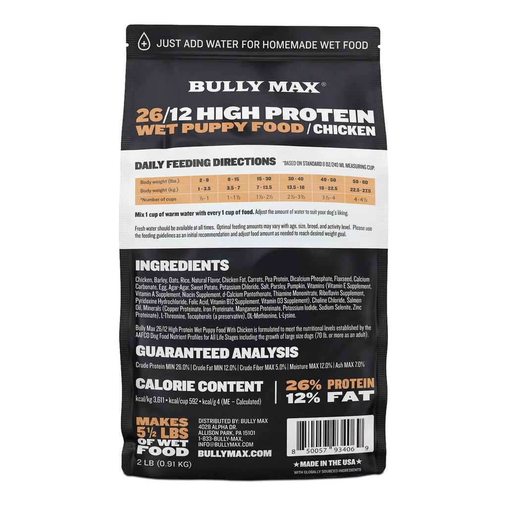 High Protein Chicken Wet Puppy Food Mix product image 8