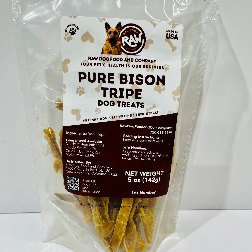 Bison Tripe Dog Treats product image 1