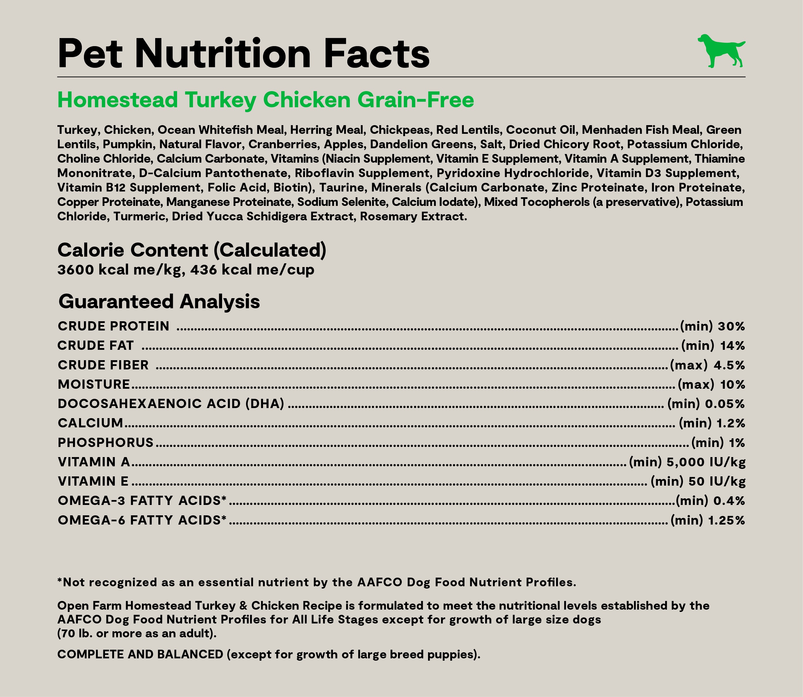 Grain Free Turkey and Chicken Dog Kibble product image 4