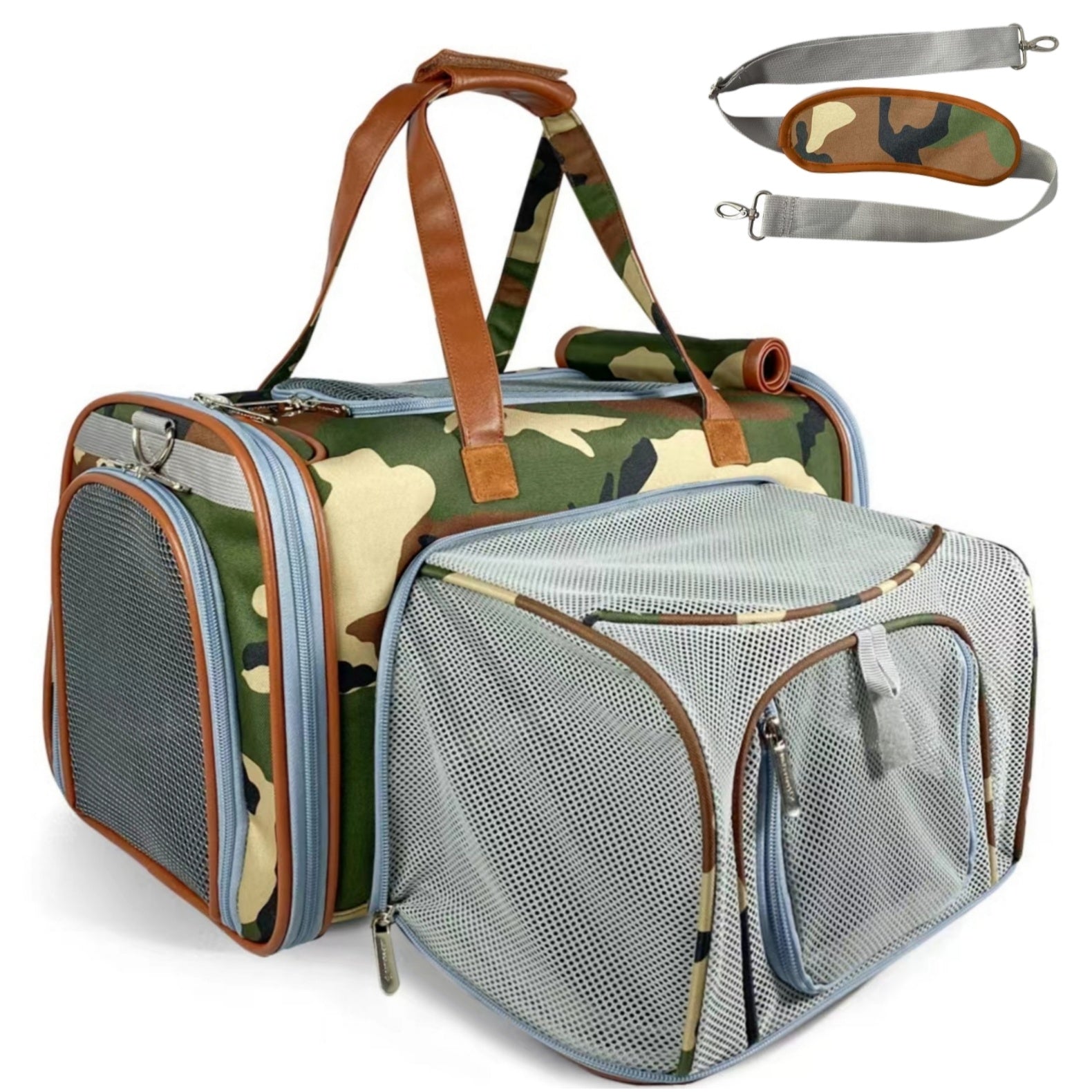Expandable Soft-Sided Airline Pet Carrier product image 1