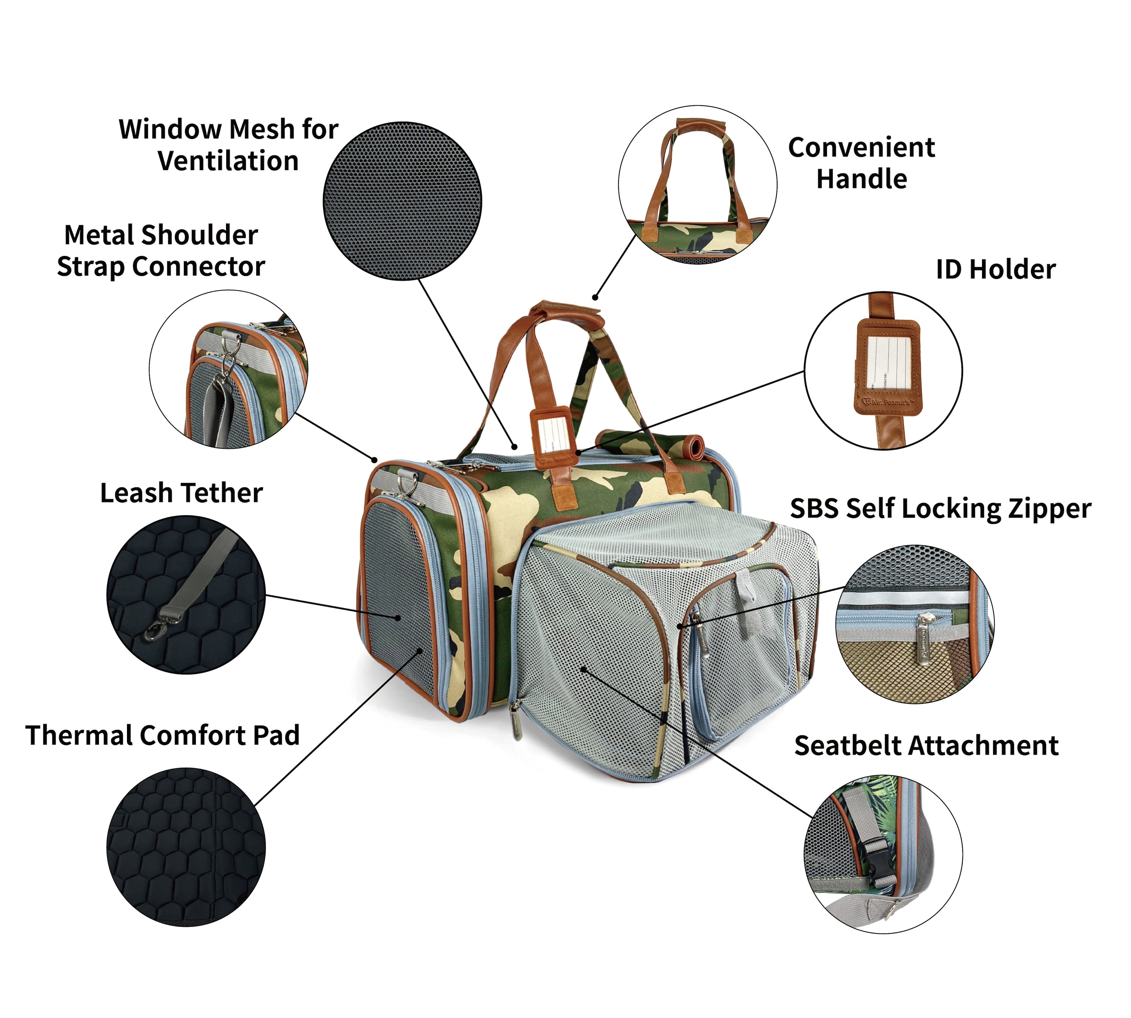 Expandable Soft-Sided Airline Pet Carrier product image 4