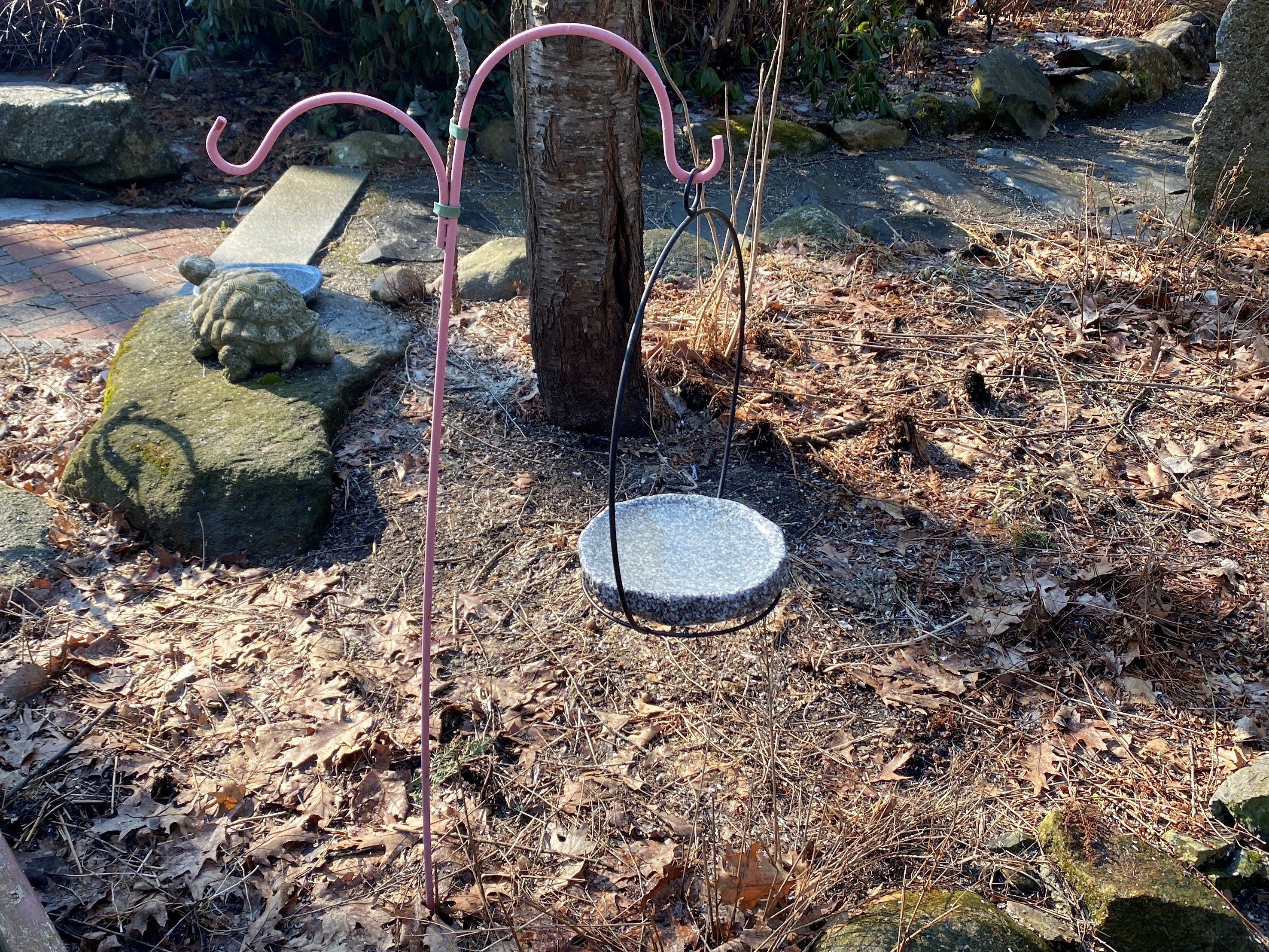 Shallow Granite Outdoor Bird Bath product image 15