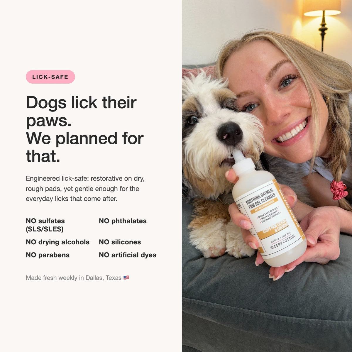 Dermo-Relief (Soothing) Paw Gel Cleanser - Paw Soothing & Repair Formula