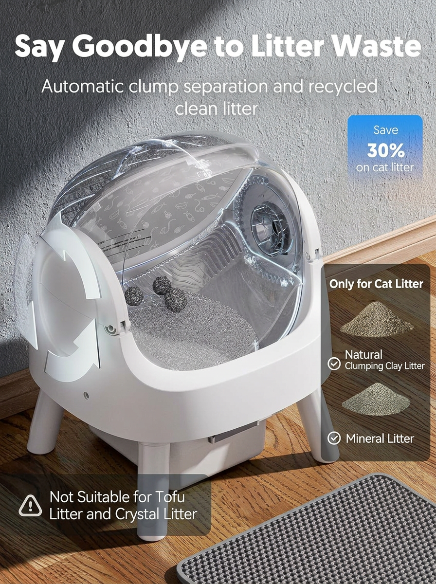 Self-Cleaning Cat Litter Box product image 6