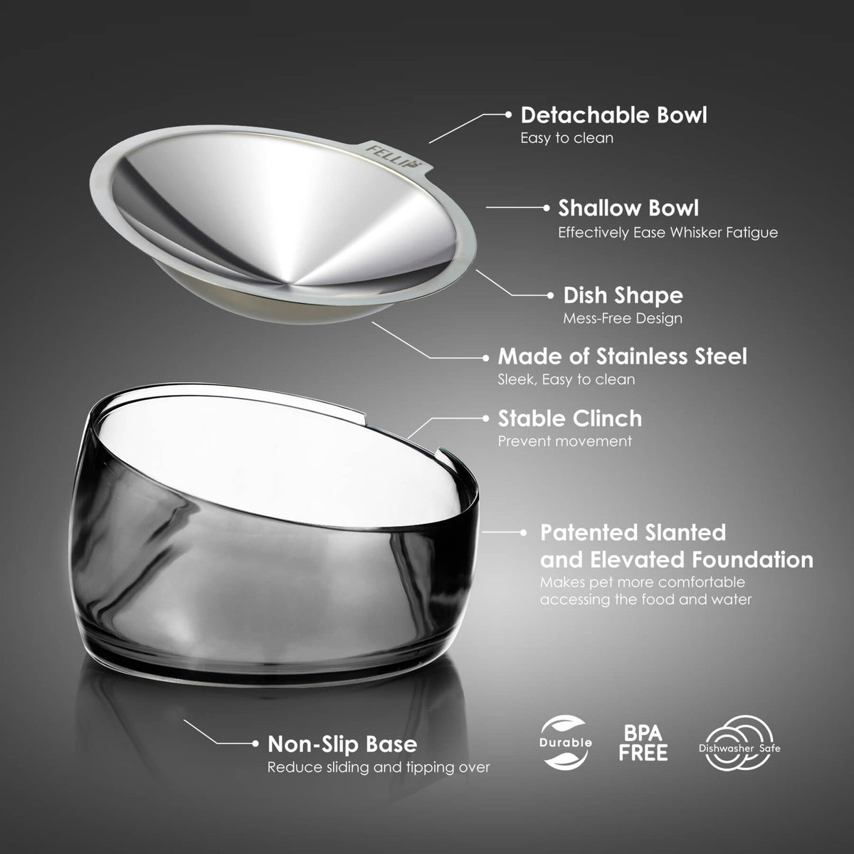 Elevated Cat Bowl product image 4