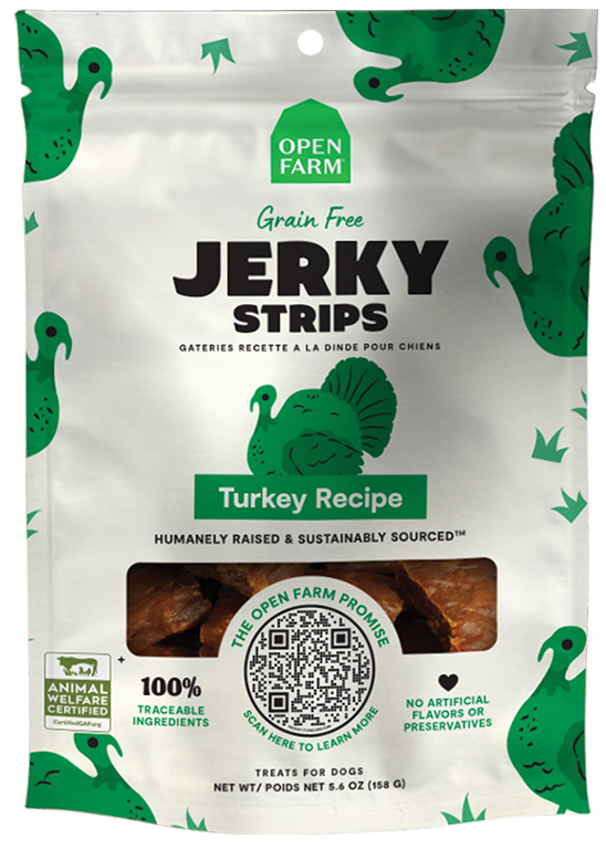 Grain Free Turkey Jerky Dog Treats product image 1