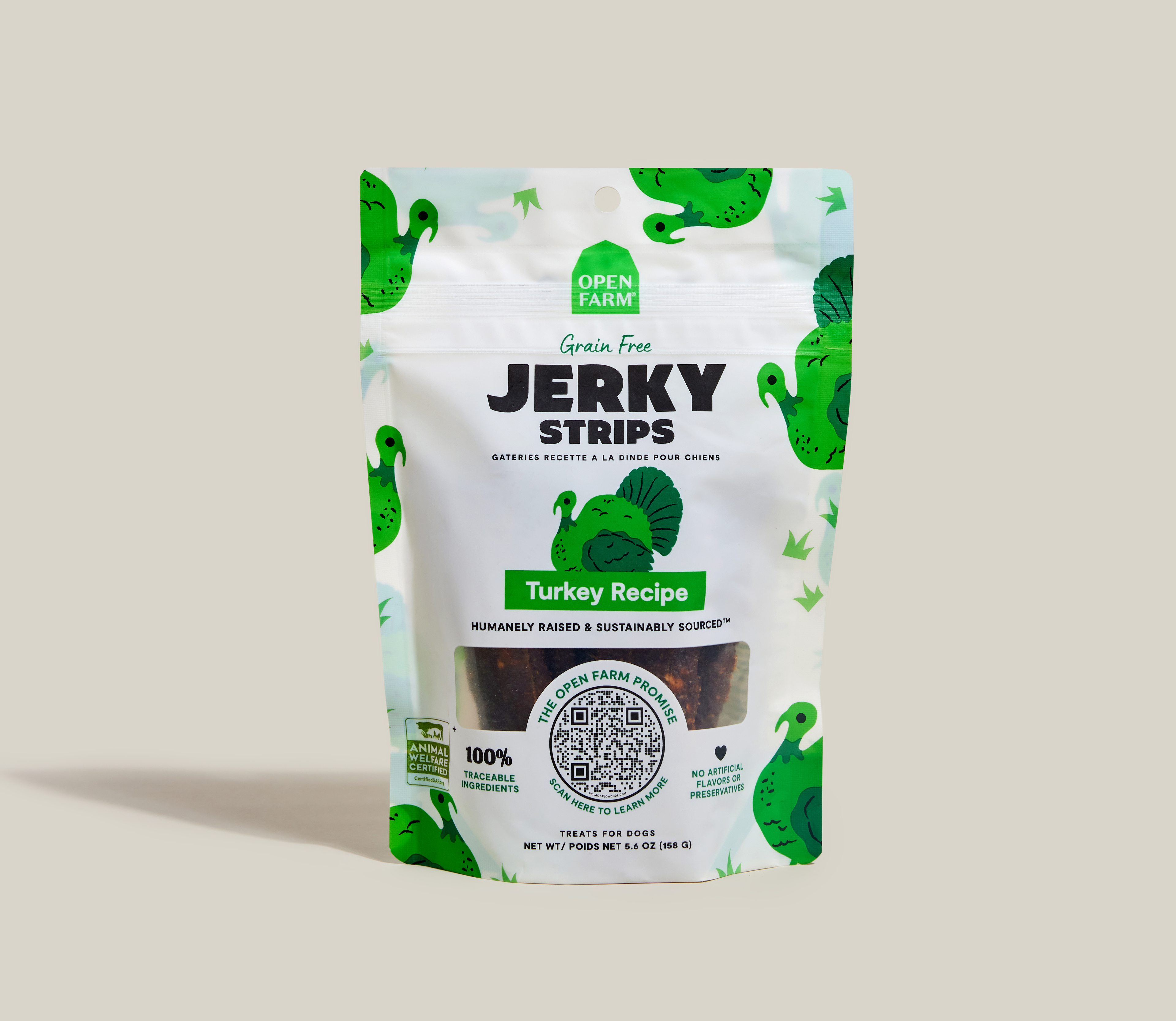 Grain Free Turkey Jerky Dog Treats product image 2
