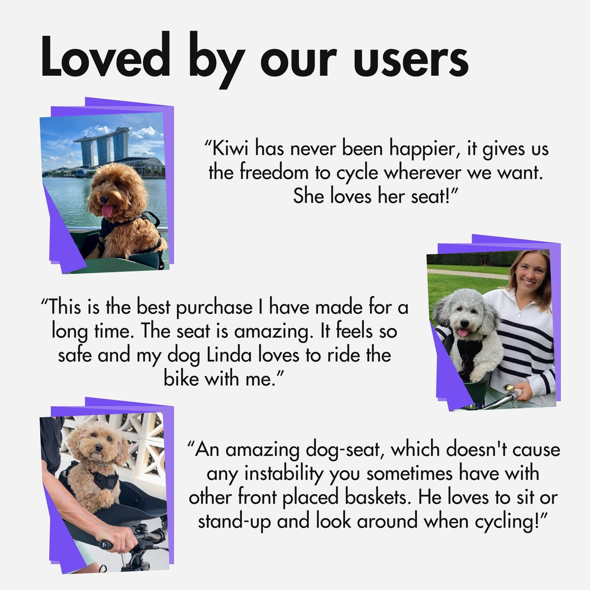 Dog Bike Carrier Seat product image 9
