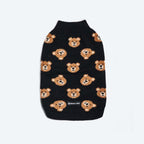Black Teddy Bear Knit Dog Sweater product image 2