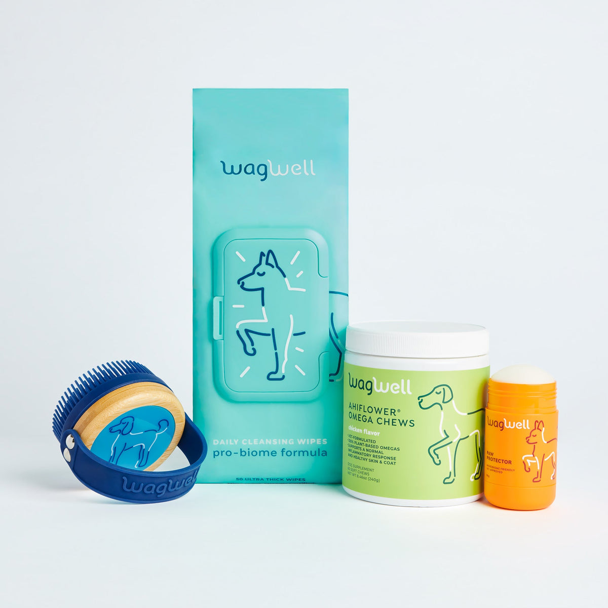 Dog skin and coat care bundle product image 1