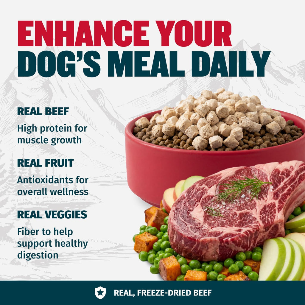 Freeze Dried Beef Dog Food Topper product image 3