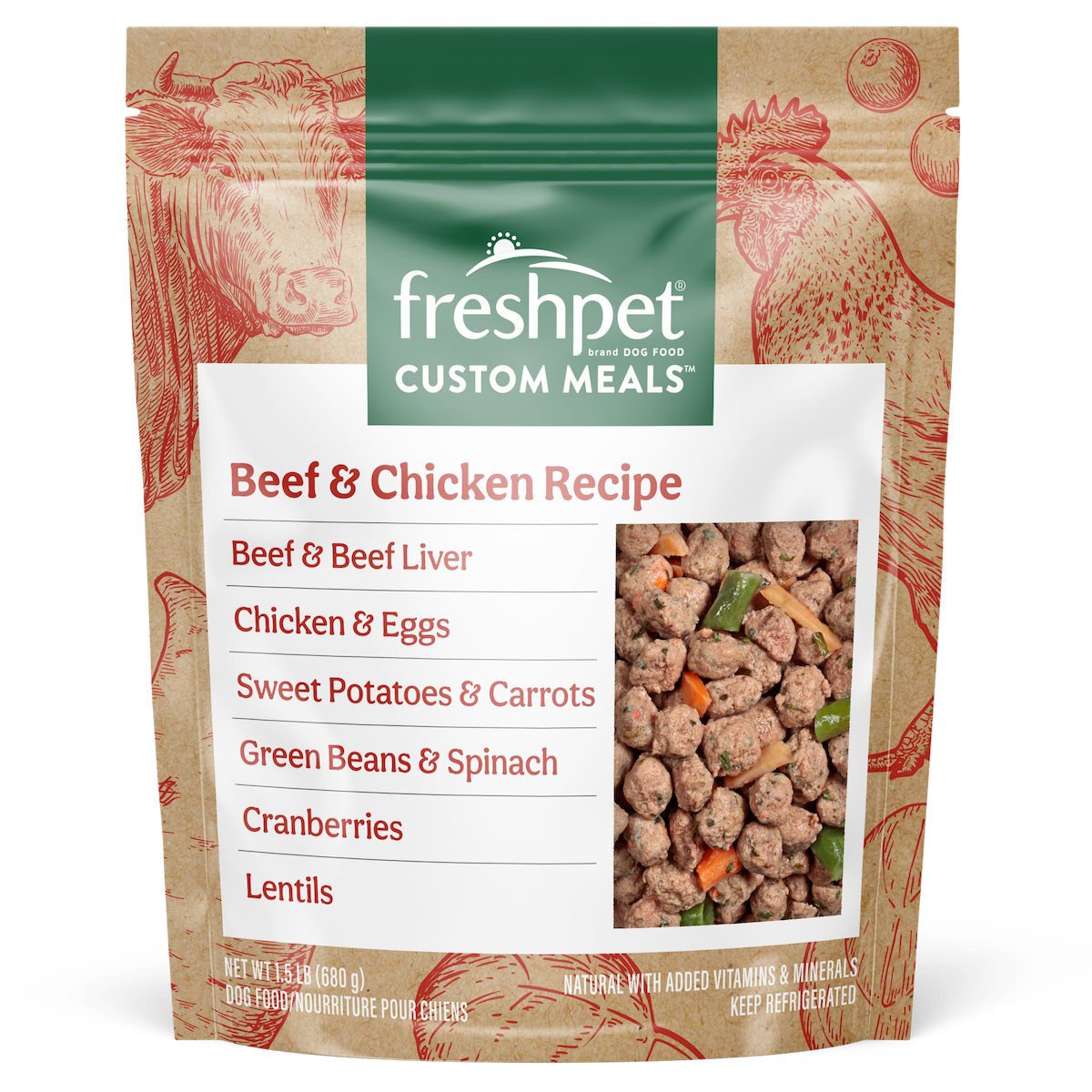 Fresh Beef and Chicken Dog Food product image 5