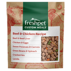 Fresh Beef and Chicken Dog Food, Dog Meal