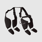 Dog Suspender Boots, Black / 1