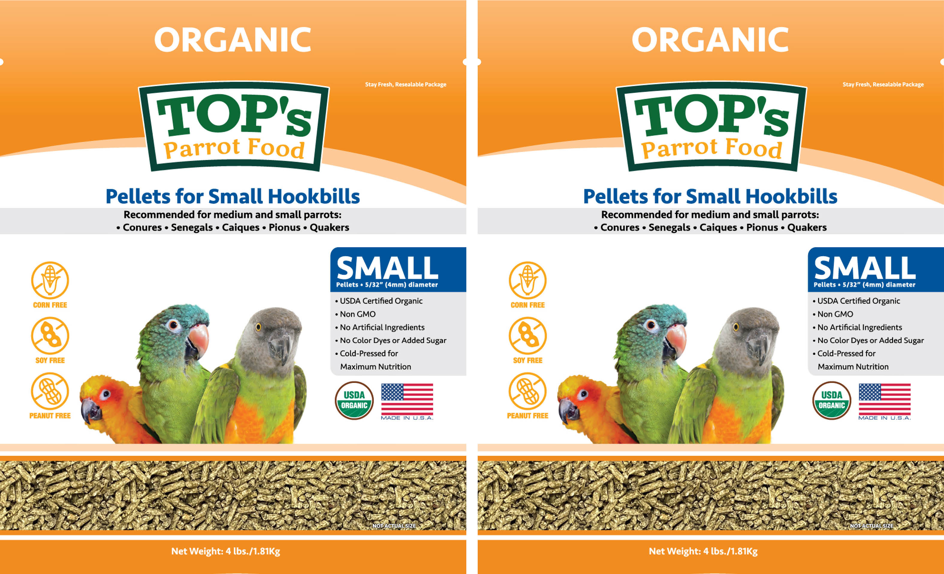 Small Parrot Pellets product image 1