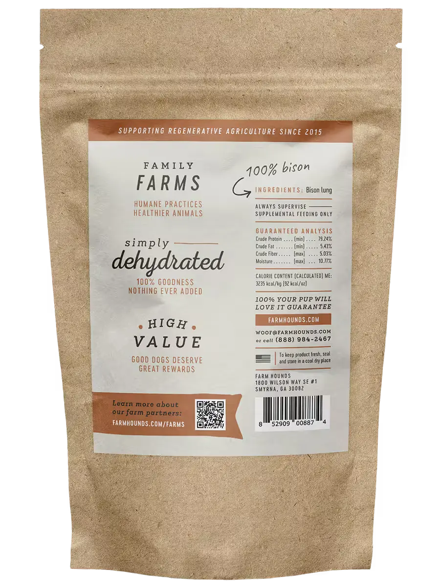 Bison Lung Dog Treats product image 2