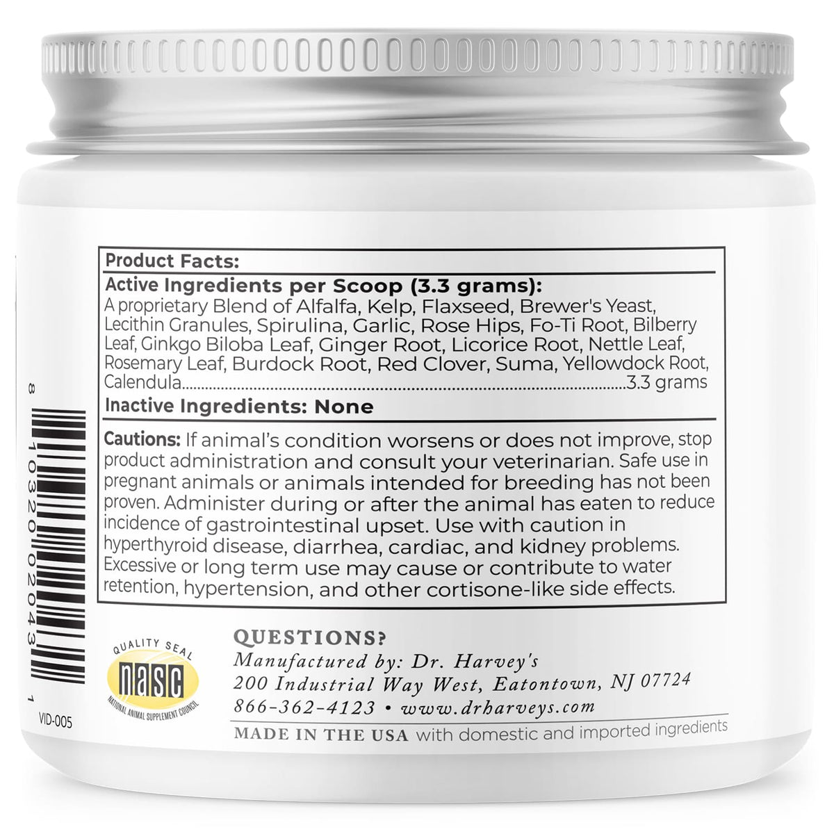Powdered Senior Dog Supplement product image 2
