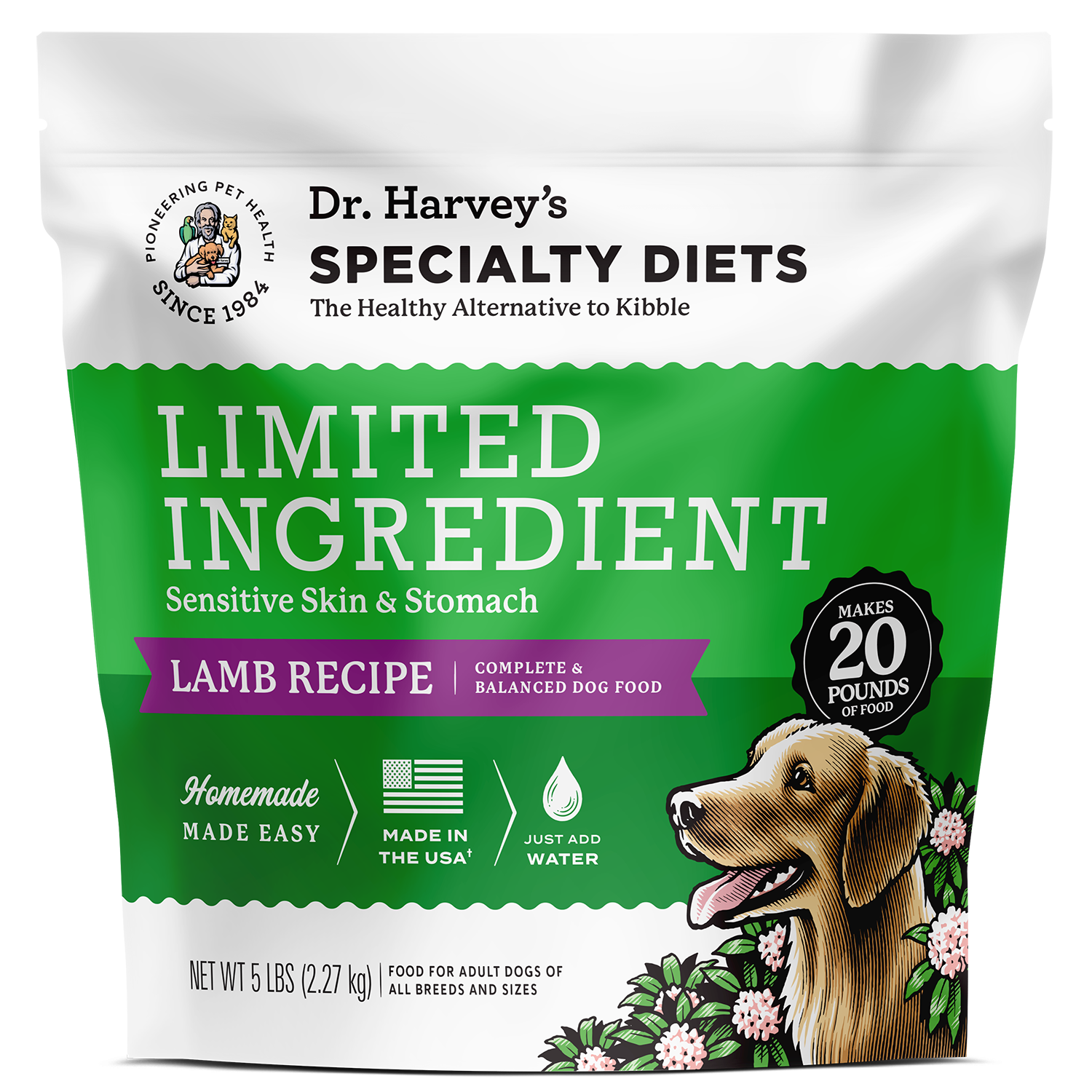 Limited Ingredient 5 lb / Lamb Recipe