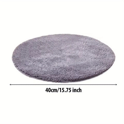 Pet Heating Pad Electric Heated Mat for Dogs & Cats – 15.75" Round Constant Temperature Warm Bed, Chew-Resistant USB Cable, Safe Cozy Heating Blanket for Puppies Kittens Indoor Use