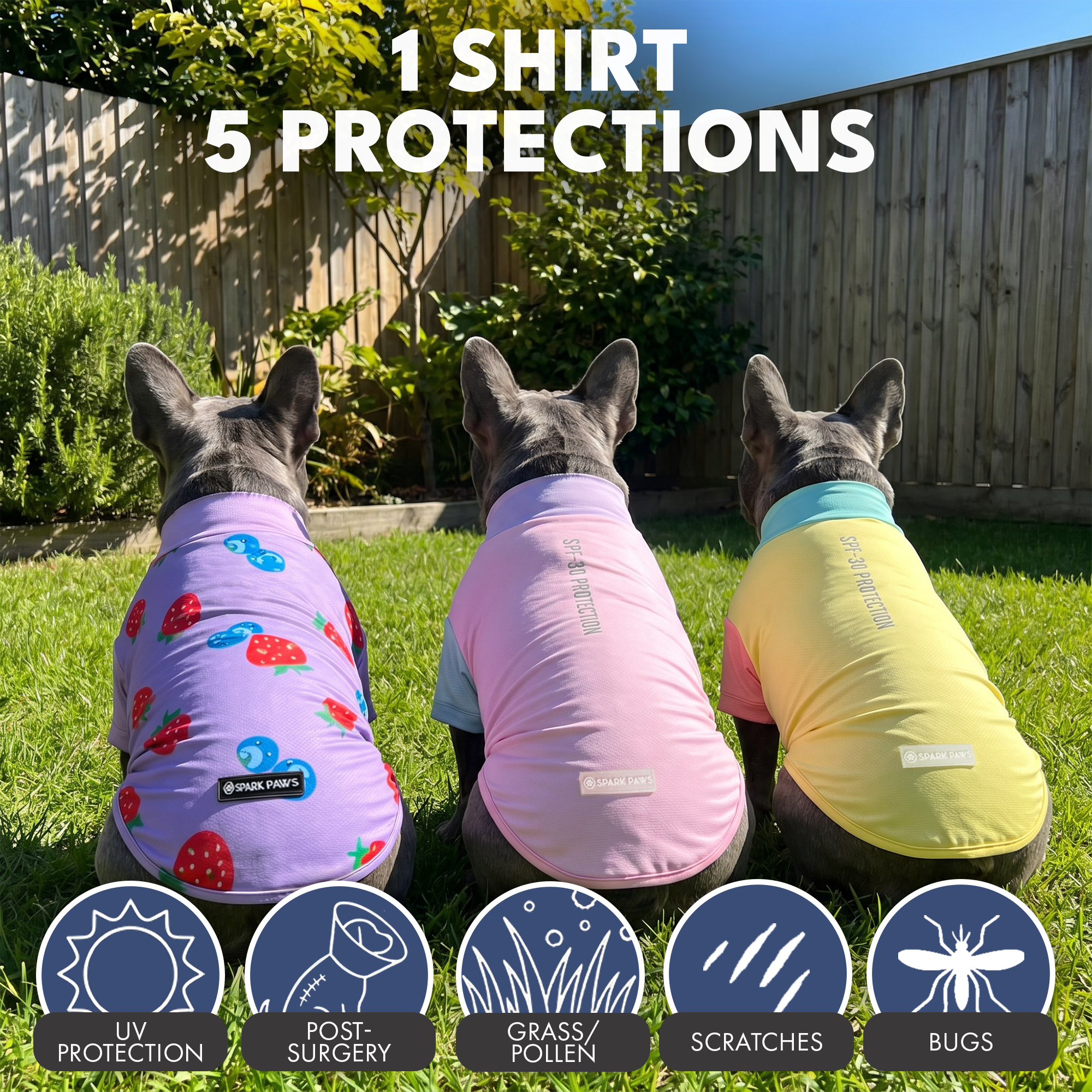 UPF 30 Dog Sun Shirt product image 73