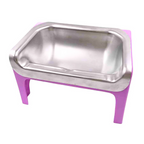 Elevated Stainless Steel Pet Bowl Set product image 4
