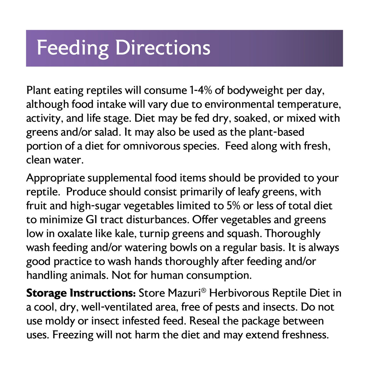 Herbivorous Reptile Food product image 9