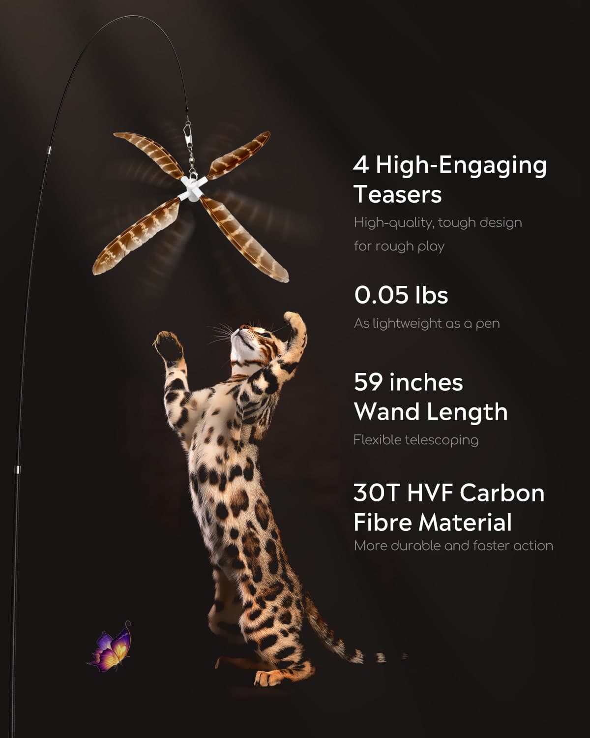 Retractable Cat Wand Toy product image 3