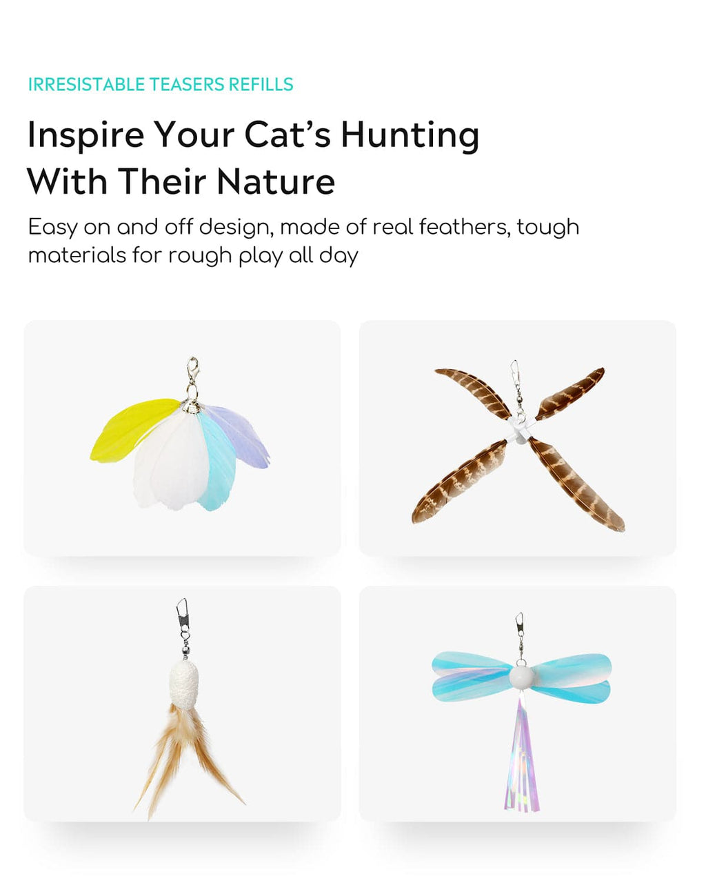 Retractable Cat Wand Toy product image 4