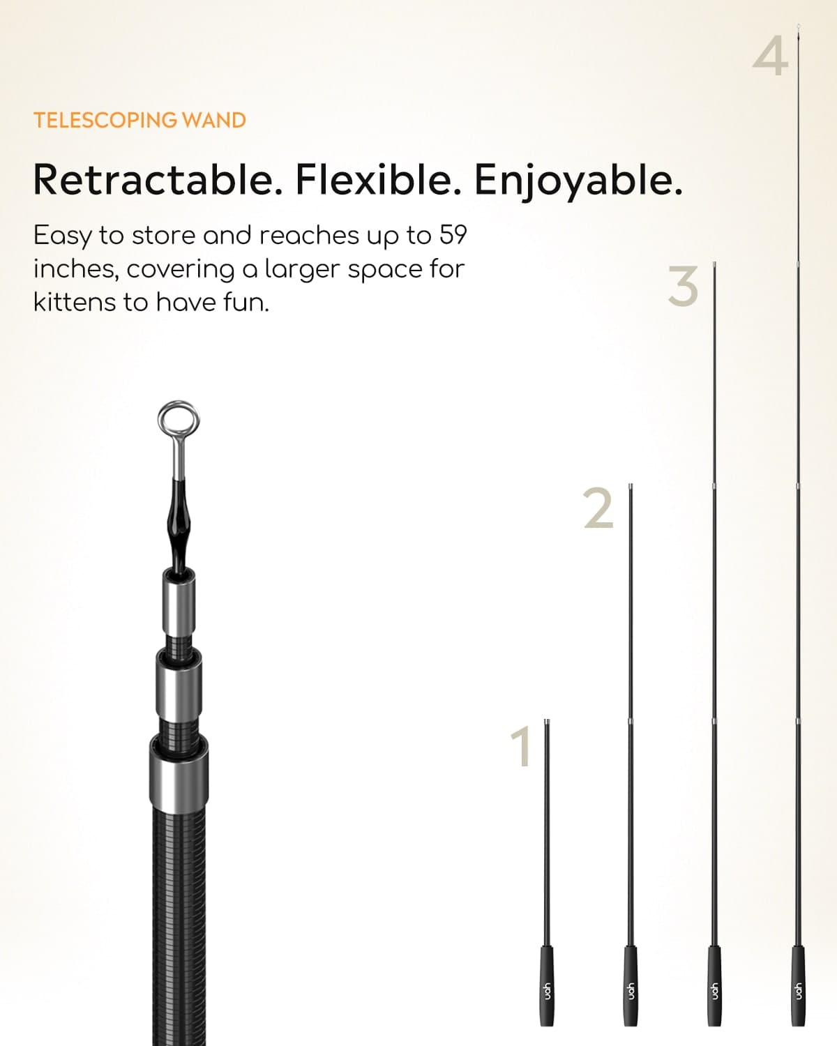 Retractable Cat Wand Toy product image 6