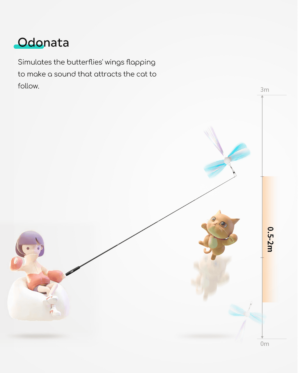 Retractable Cat Wand Toy product image 9