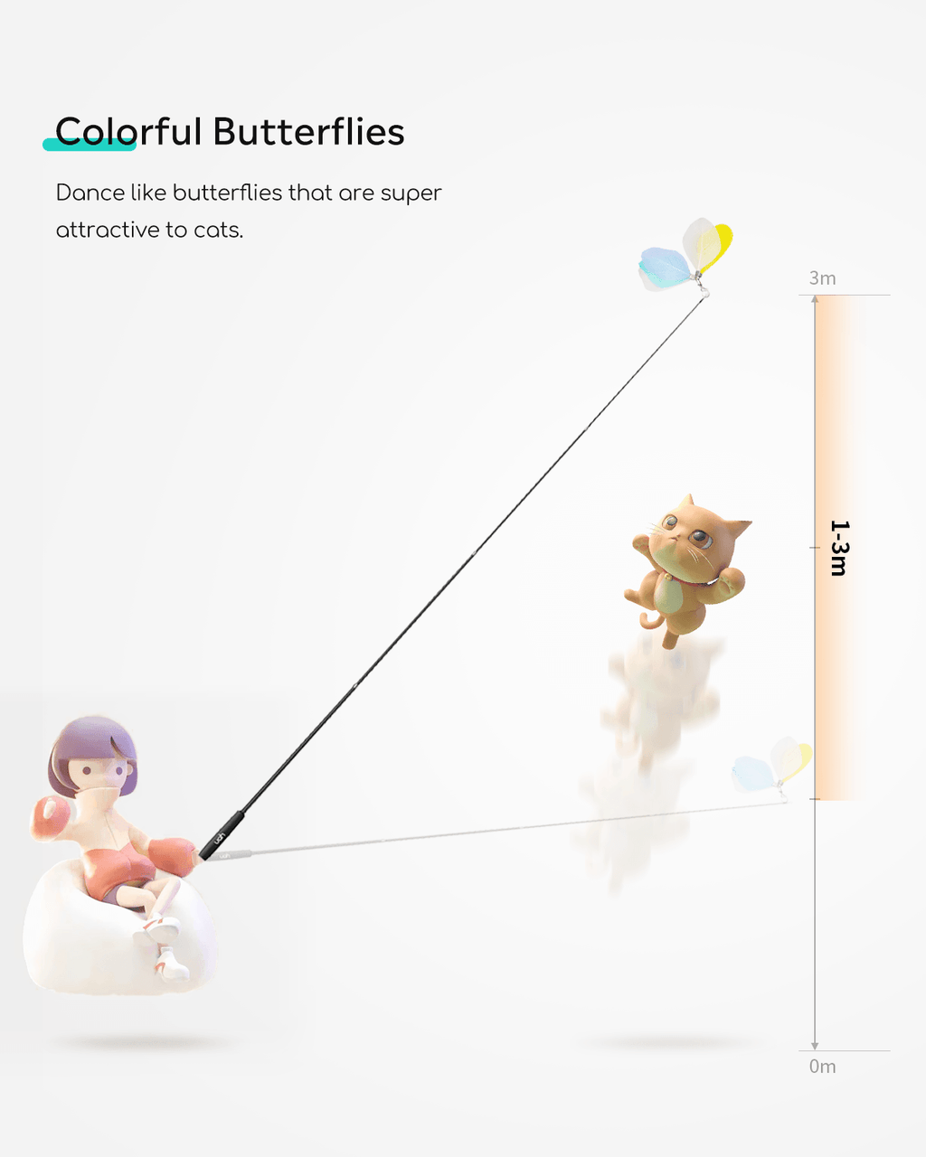 Retractable Cat Wand Toy product image 12