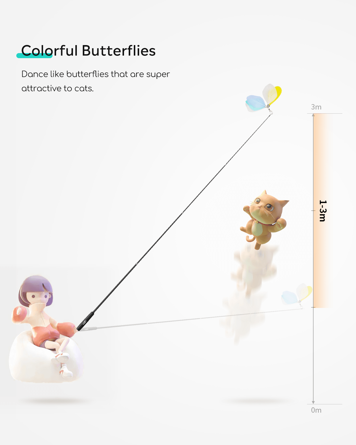 Retractable Cat Wand Toy product image 12