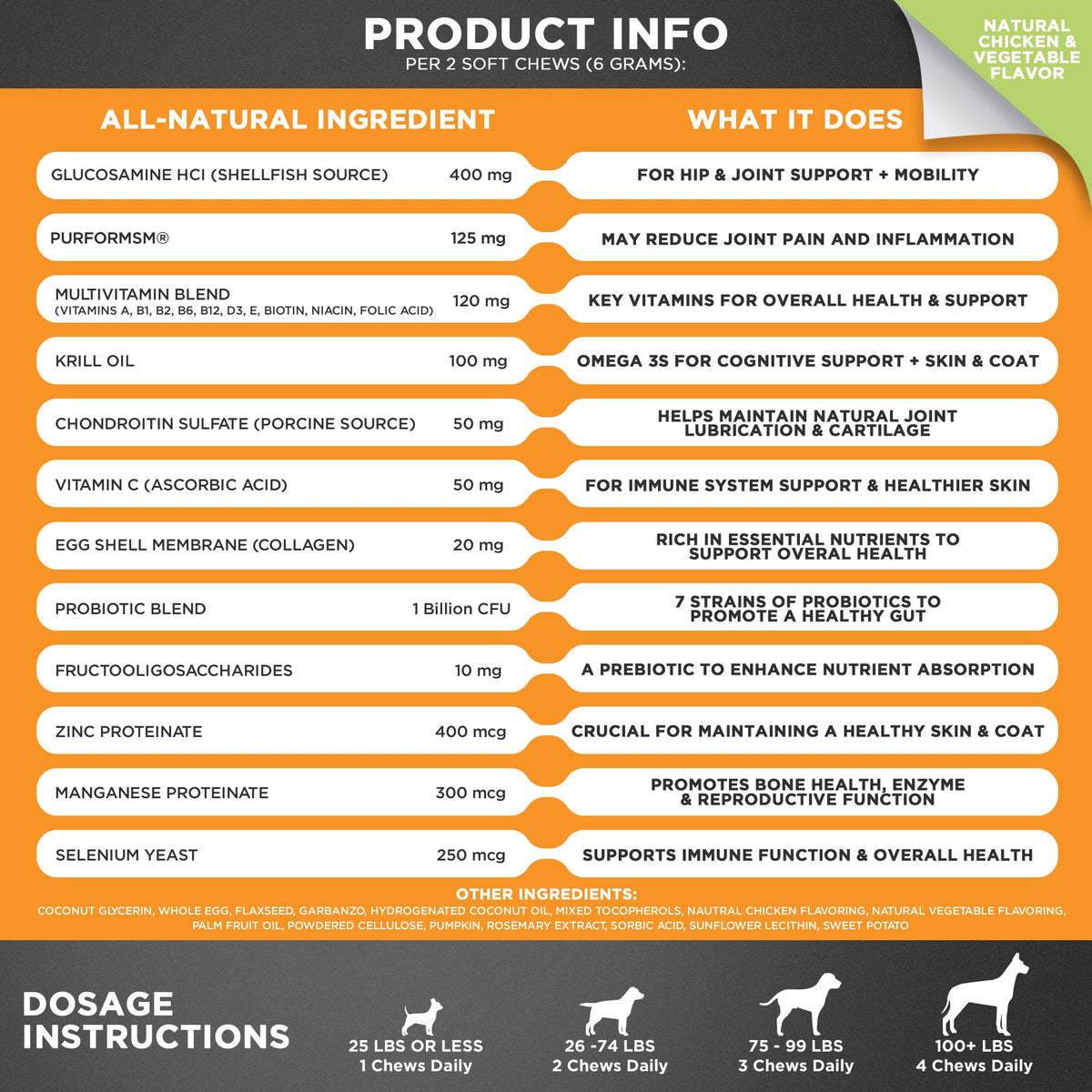 Dog Multivitamin Soft Chews product image 5