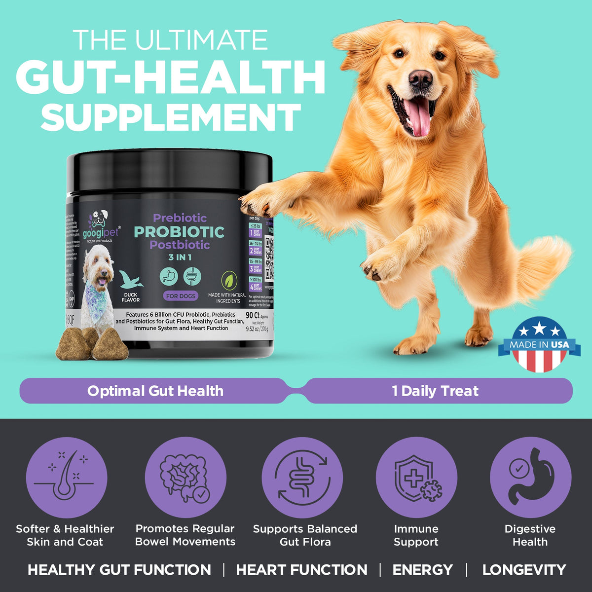Dog Probiotic Chews product image 3