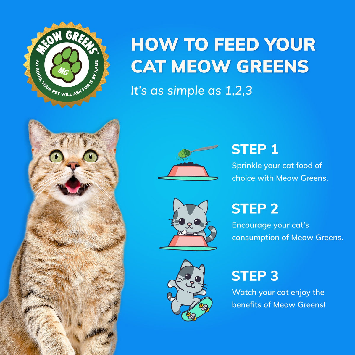Daily Cat Greens Nutrition Supplement product image 4