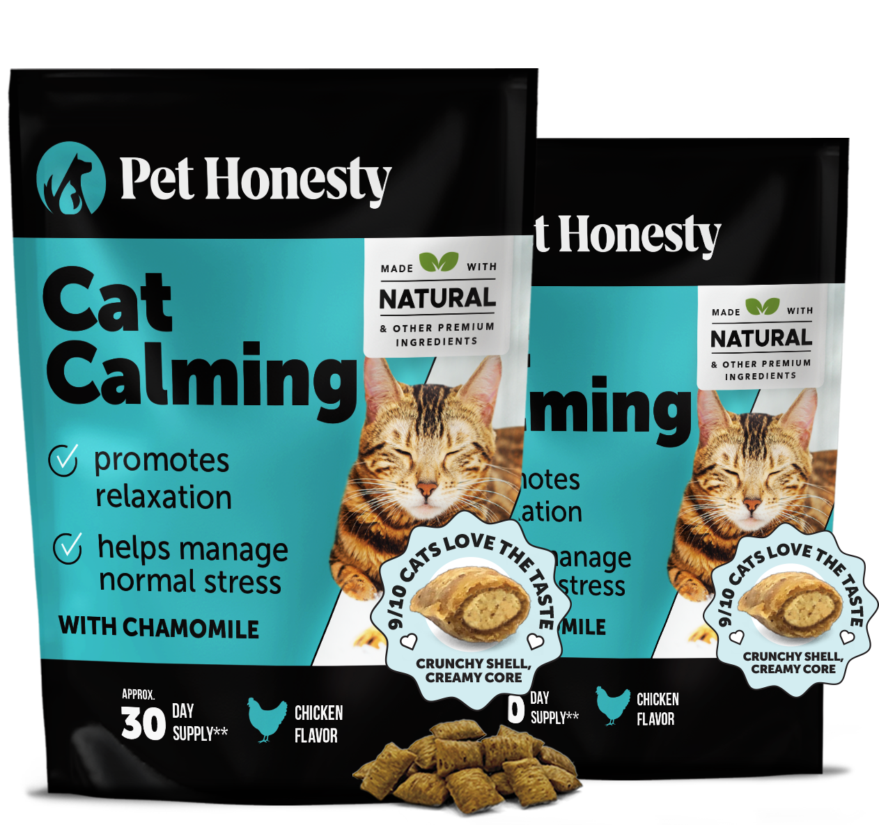 Chicken Dual-Texture Calming Chews for Cats product image 1