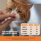 Chicken Dual-Texture Hip and Joint Chews for Cats product image 5