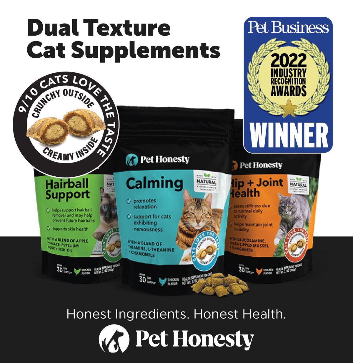 Chicken Dual-Texture Hip and Joint Chews for Cats product image 13