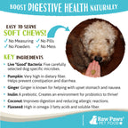 Probiotic Dog Treats, 10 oz: Daily Digestive Support for Training, Snacking, and Everyday Routines