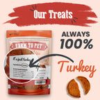 Turkey Chips for Dogs | All-Natural Single-Ingredient Healthy Dog Treats product image 2