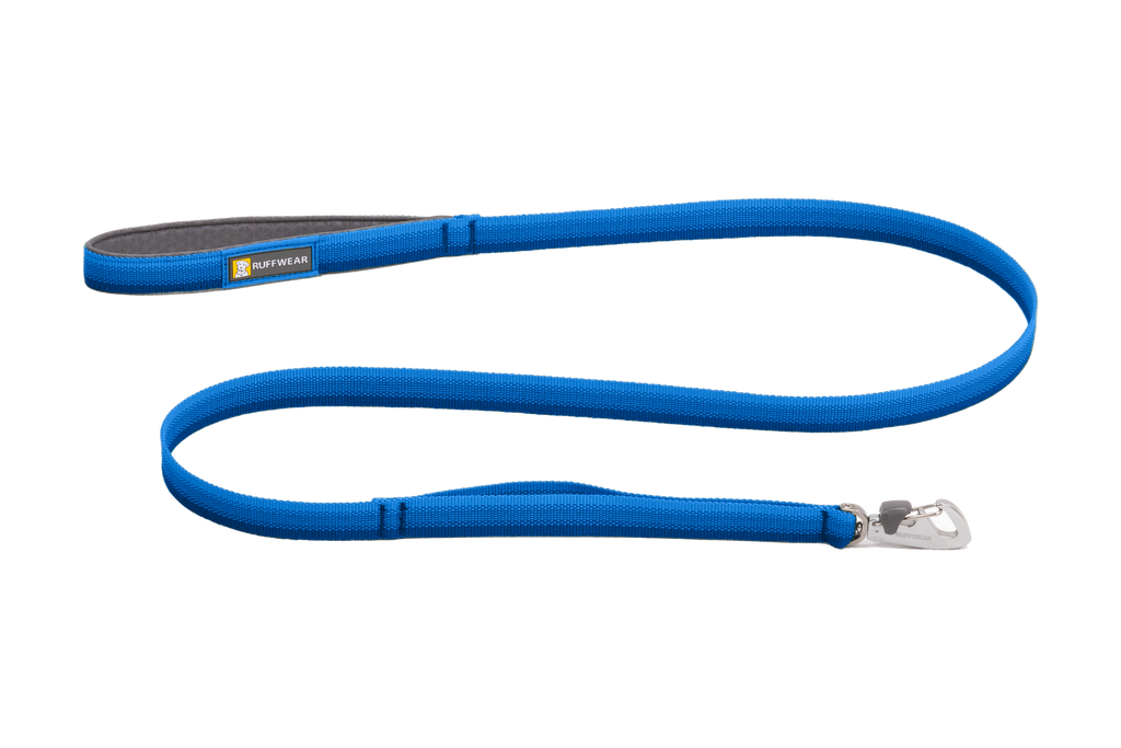 Padded Handle Standard Dog Leash, Blue Pool (410)