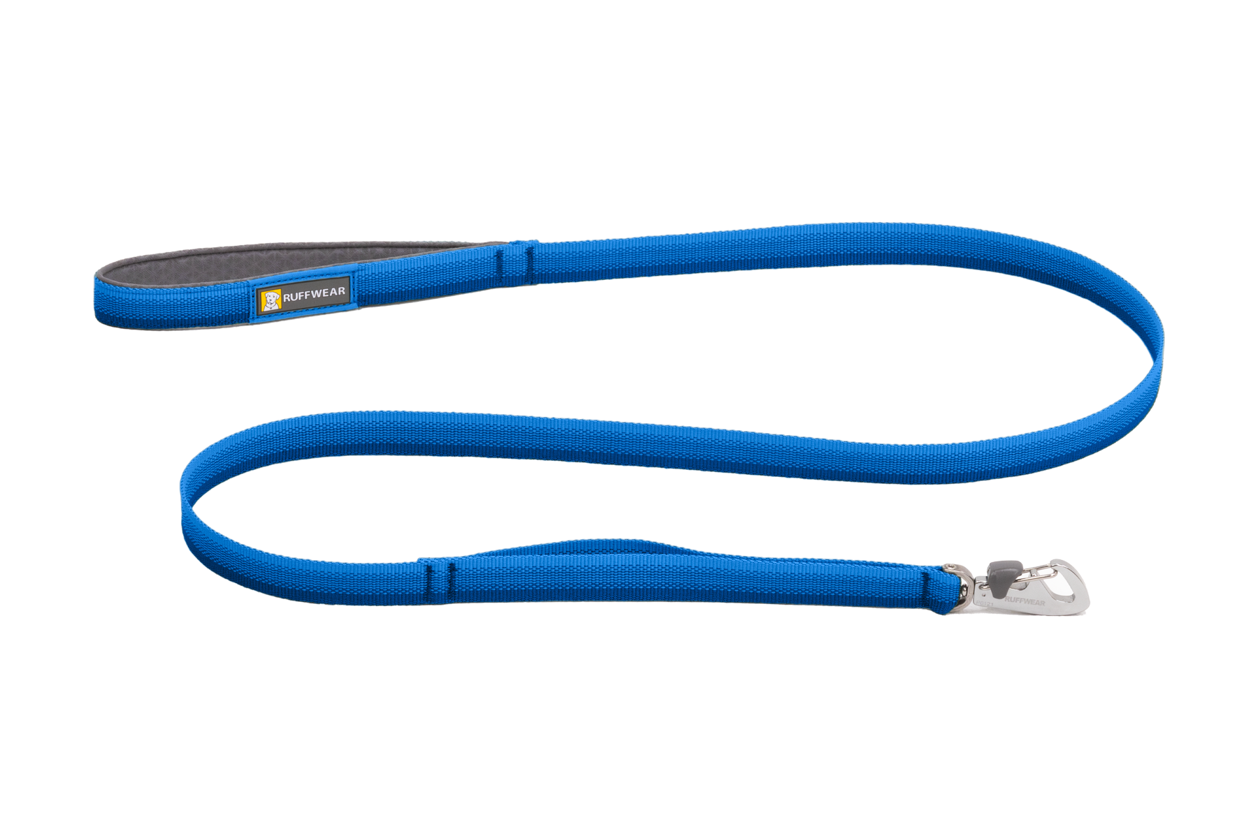 Padded Handle Standard Dog Leash, Blue Pool (410)