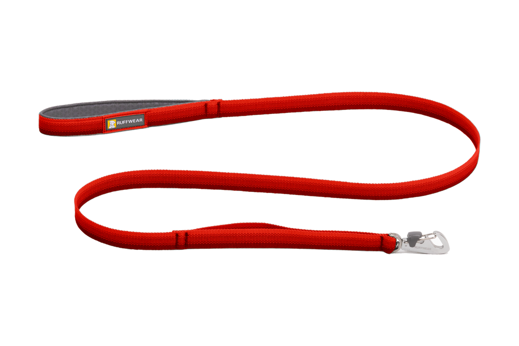 Padded Handle Standard Dog Leash, Red Canyon (625)