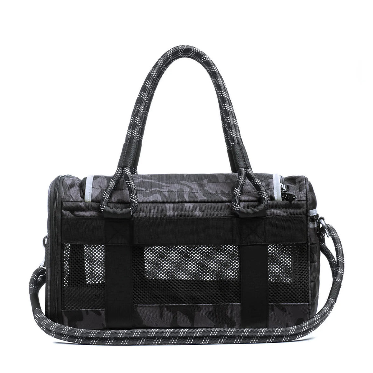 OUT-OF-OFFICE PET CARRIER PRO EDITION BLACK CAMO / BLACK / LARGE - UP TO 25LBS variant