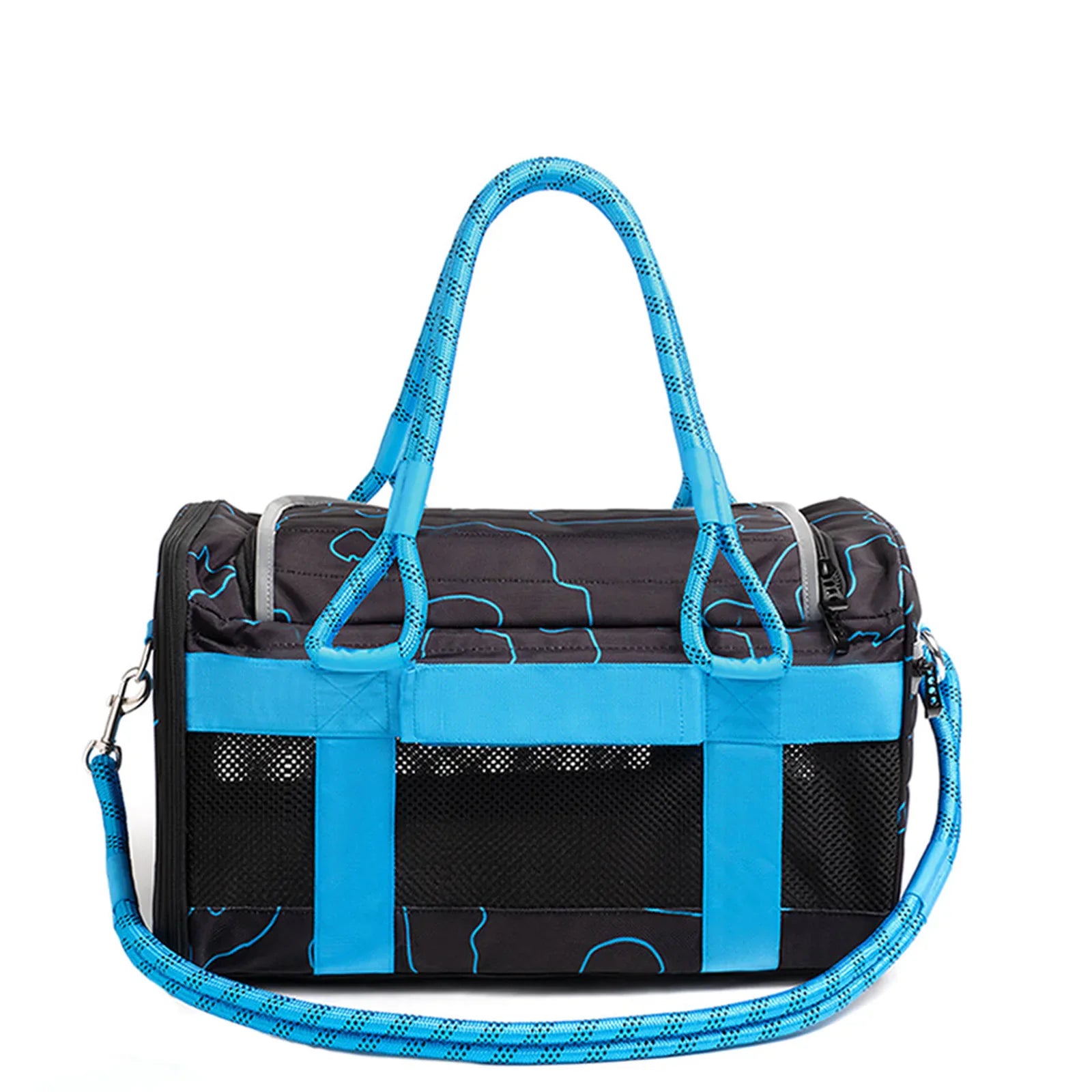 OUT-OF-OFFICE PET CARRIER PRO EDITION ABSTRACT BLUE CAMO / LARGE - UP TO 25LBS variant
