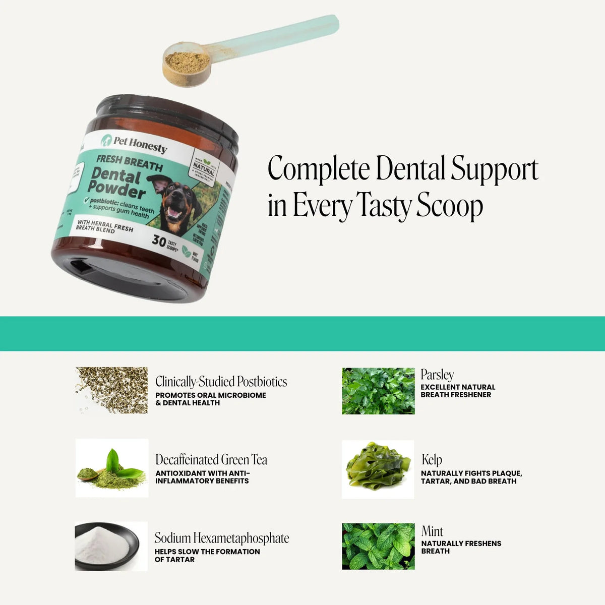 Fresh Breath Dental Powder for Dogs (30 servings) product image 4