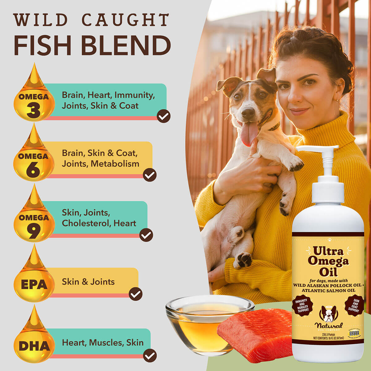 Dog Omega Oil Supplement product image 2