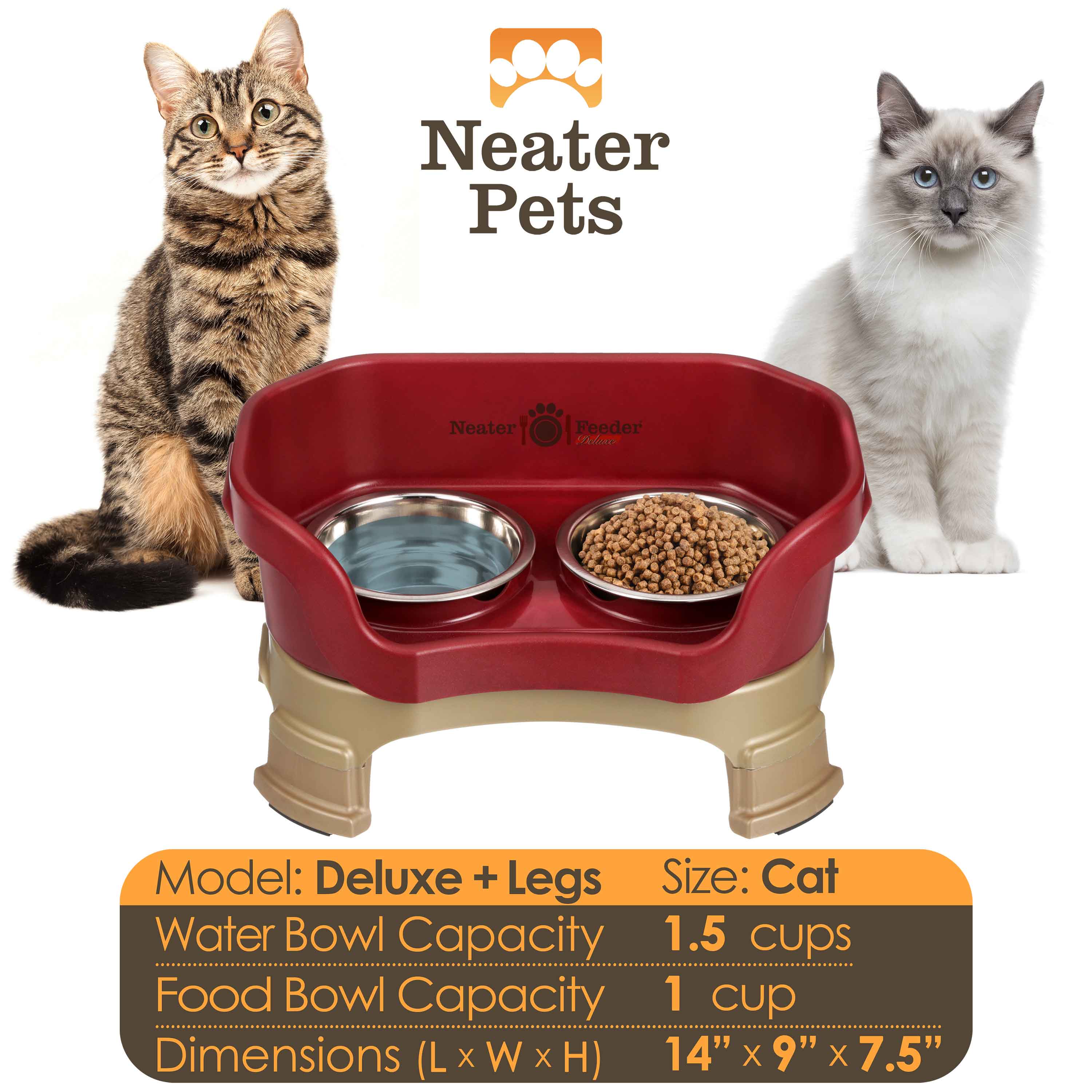 Elevated Spill-Containment Pet Feeder product image 173